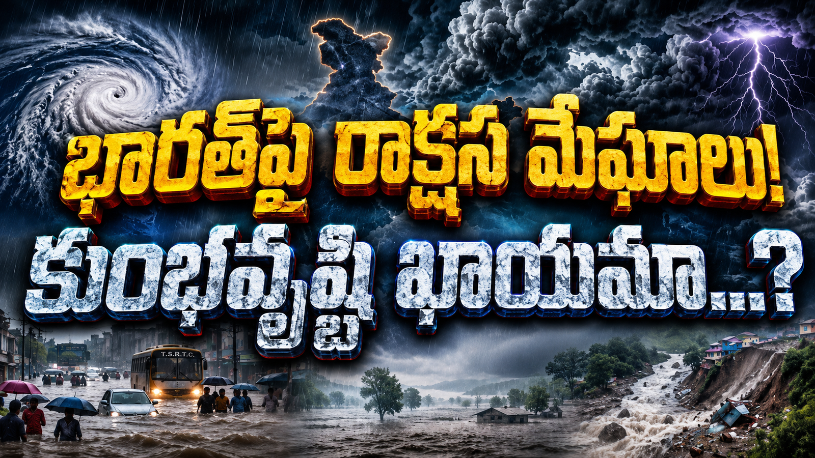 భారత్ నుంచి దక్షిణ కొరియా వరకు 10 వేల కి.మీ.ల వర్ష మేఘాల విస్తరణ.. భారీ వర్షాలకు ప్రకృతి సంకేతమా?